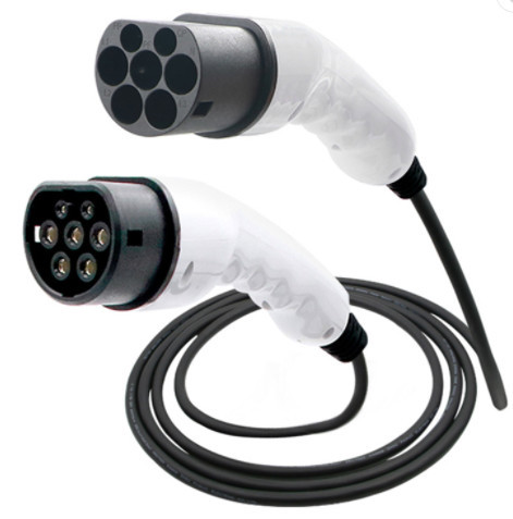 последний случай компании о тип 2 Chargepoint TUV SAEJ1772 IP67 зарядного кабеля Ev электротранспорта 250V