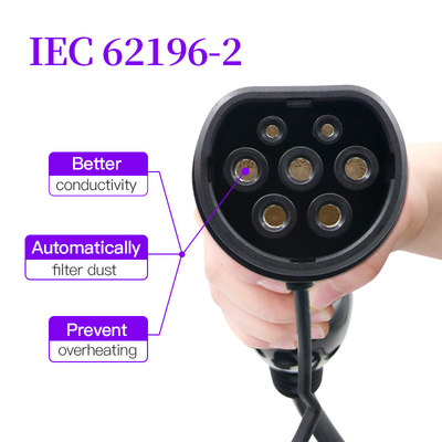 SAE J1772 APP Control Residential Wifi Enabled Ev Charger Wall Mounted Car Charging Points