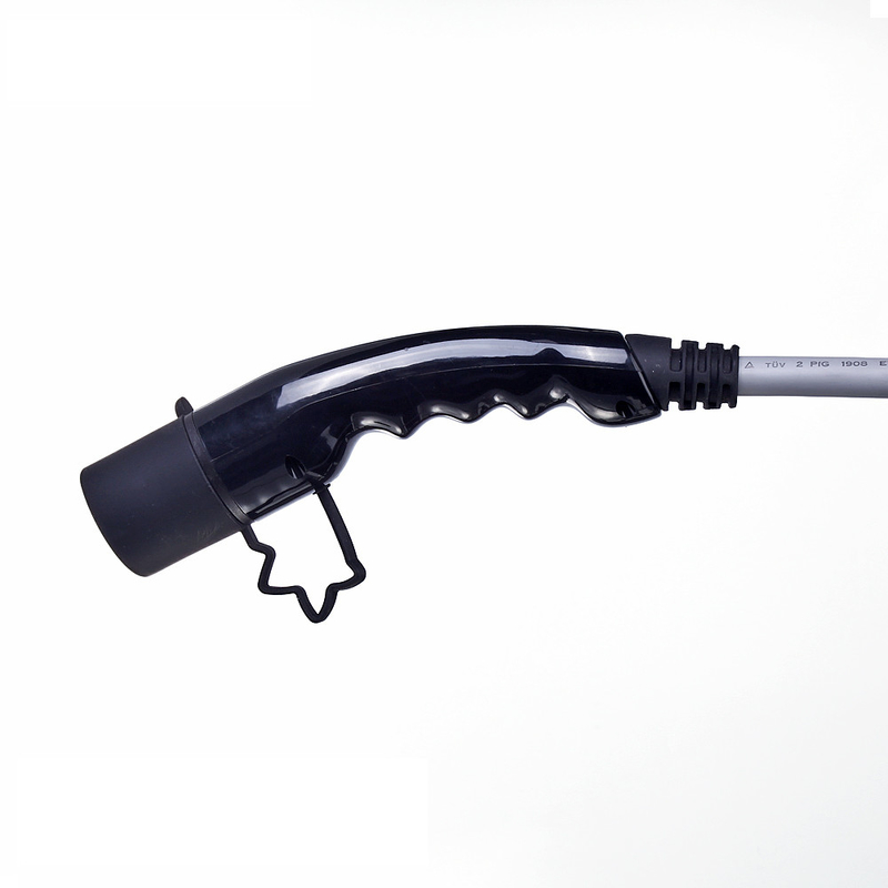 16.4ft Cable IP54 Sae J1772 Charger Plug Iec 62196 Type 2 Connector